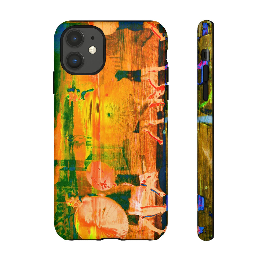 Cute IPhone Case | iPhone 15 Case | iPhone 15 Pro Max Case, Iphone 14 Case, Iphone 14 Pro Max Case IPhone Case for Traveler, Fall Sunset Dance - Studio40ParkLane