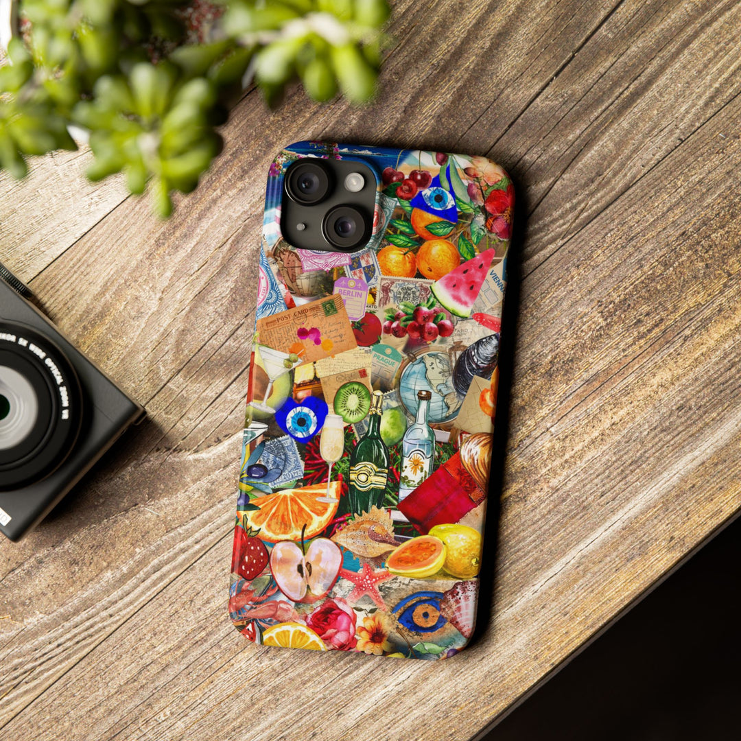 Slim Fall Coquette Collage Cute Phone Cases for Iphone 16 | iPhone 15 Case | iPhone 15 Pro Max Case, Iphone 14, Iphone 14 Pro Max, Iphone 13, Slim - Studio40ParkLane