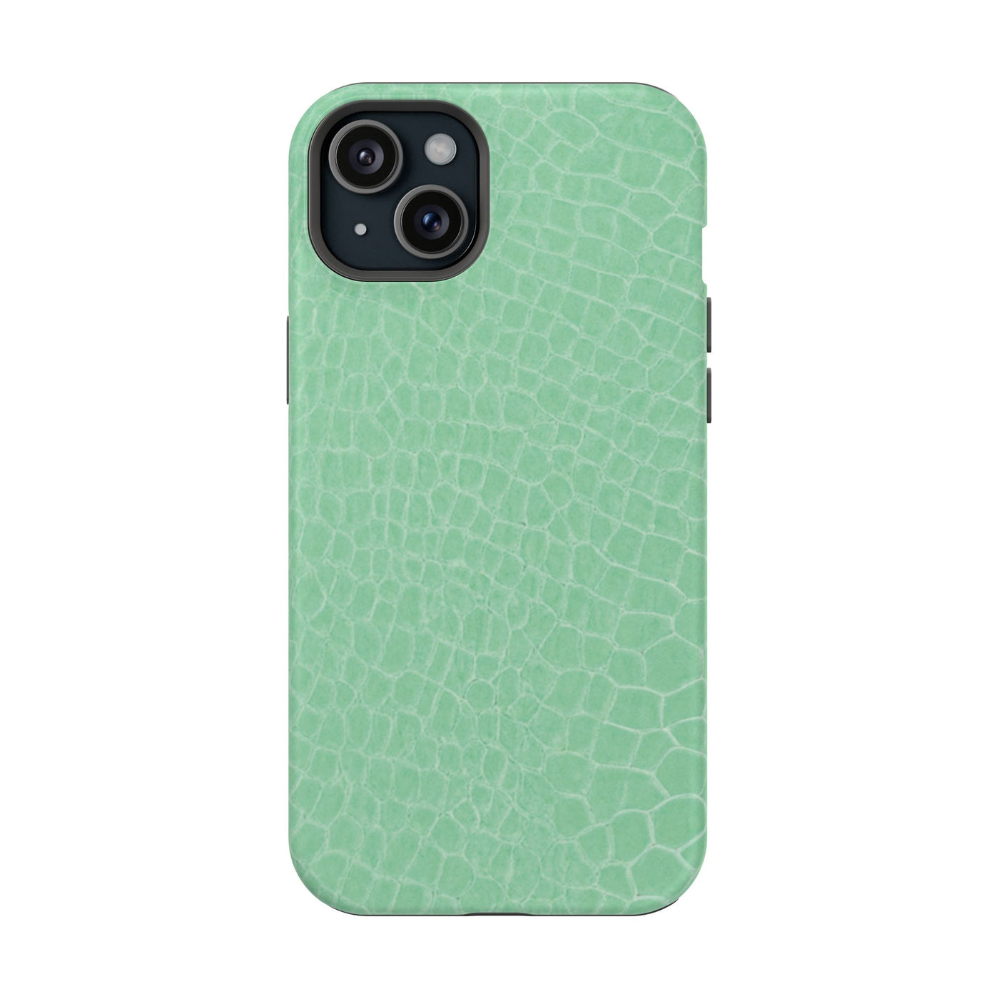 Non Leather Mint Color Pattern Magsafe Cute Phone Case for Iphone Gift for Her, | iPhone 15 Case | iPhone 15 Pro Max Case, Iphone 14, Iphone 14 Pro Max, Iphone 13, Iphone 16 - Studio40ParkLane