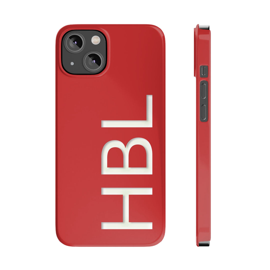 Slim Custom Personalized Red Gift for Her Cute Phone Cases for Iphone 16 Pro Max | iPhone 15 Case | iPhone 15 Pro Max Case, Iphone 14, 13, 12, 11, 10, 8, 7 - Studio40ParkLane