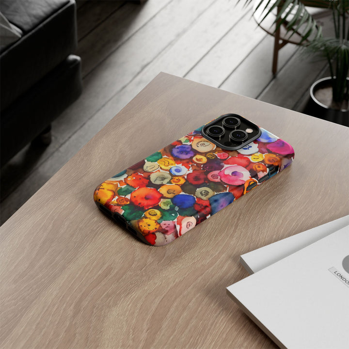 Impact Resistant, Fall Colors Buttons, Cute Phone Cases for Samsung S24, S23, S22, S21, IPhone 15 pro Iphone 14 pro Iphone 13 IPhone 12 Iphone 11 - Studio40ParkLane