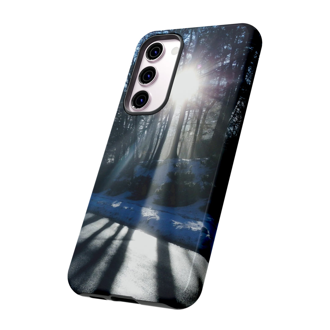 Cute Samsung Phone Case | Aesthetic Samsung Phone Case | Galaxy S23, S22, S21, S20 | Winter Sunshine, Protective Phone Case - Studio40ParkLane