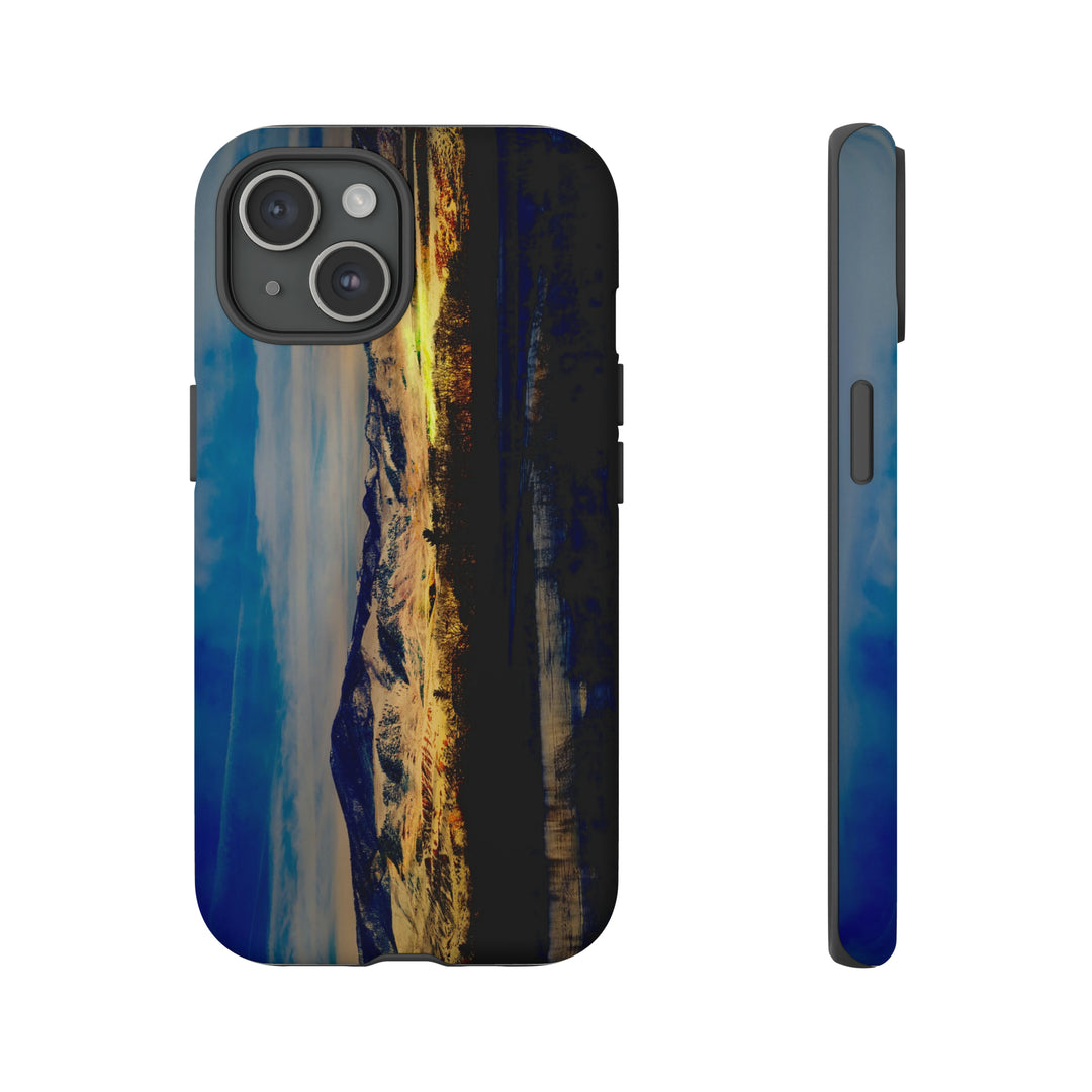 Cute IPhone Case | iPhone 15 Case | iPhone 15 Pro Max Case, Iphone 14 Case, Iphone 14 Pro Max Case IPhone Case for Traveler, Snowy Mountain Night - Studio40ParkLane