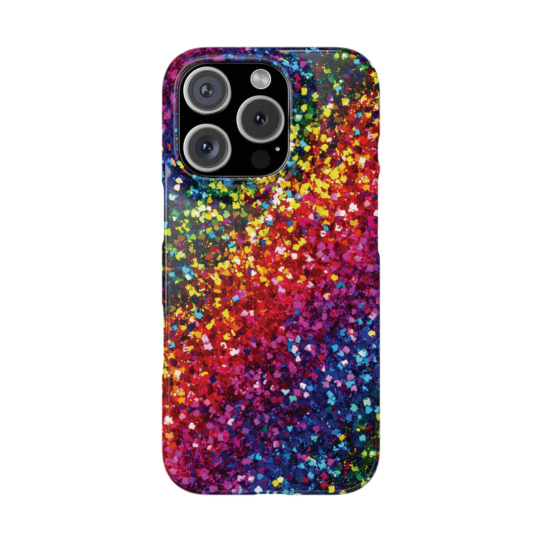 Slim Non - Glitter Muted Color Faux Play on Glitter Effect Gift for Her Cute Phone Cases for Iphone 16 Pro Max | iPhone 15 Case | iPhone 15 Pro Max Case, Iphone 14, Iphone 14 Pro Max, Iphone 13 12 11 8 7 - Studio40ParkLane