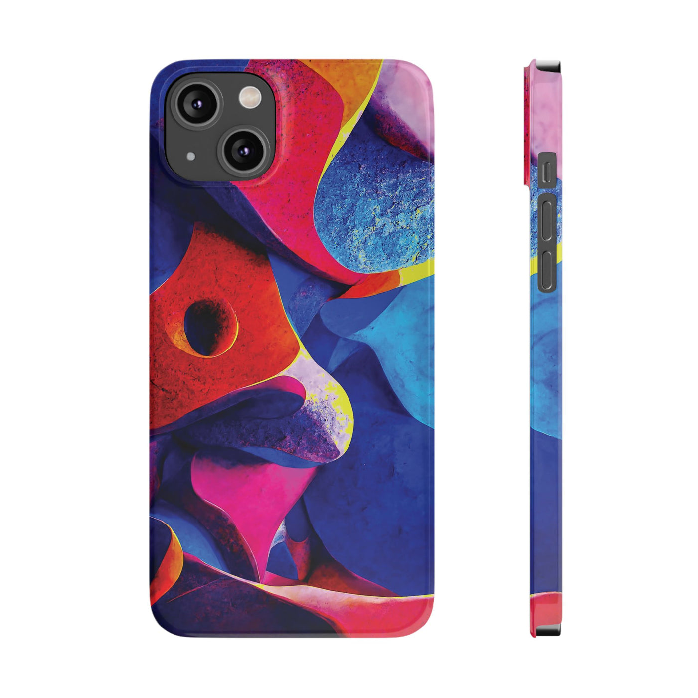 Abstract Shapes Slim Cute Phone Cases for Iphone  | iPhone 15 Case | iPhone 15 Pro Max Case, Iphone 14, Iphone 14 Pro Max, Iphone 13