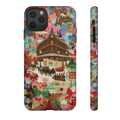 Aesthetic Tough London Coquette Collage Premium Phone Case - For iPhone 17 Pro Max iPhone 16 Pro iPhone 15 Iphone 14 Plus 13 Pro 12 11 10 XR - Studio40ParkLane