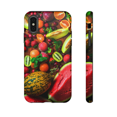 Fall Fruit Collage Cute Phone Case for, Samsung Galaxy S24, S23, S22, S21, IPhone 16 Case | Iphone 15, Iphone 14, IPhone 13 Case Mom Dad Gift