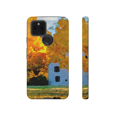 Impact Resistant, Fall Leaves Watercolor, Cute Phone Cases for Samsung S24, S23, S22, S21, IPhone 15 pro Iphone 14 pro Iphone 13 IPhone 12 Iphone 11