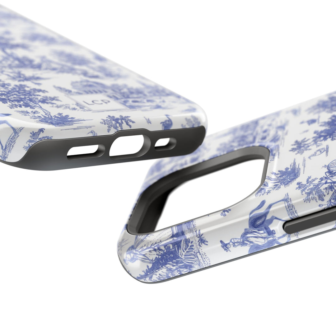 Custom Personalized French Toile Magsafe Phone Case for Iphone 18 - iPhone 17 Pro Max Air Plus 15 14 13 12 11, Samsung Galaxy Phone Cases - Studio40ParkLane