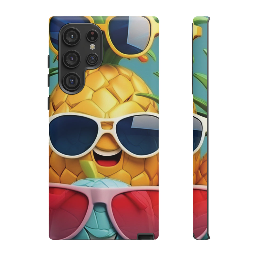 Cute Samsung Phone Case | Aesthetic Samsung Phone Case | Galaxy S23, S22, S21, S20 | Summer Pineapple Fruit, Protective Phone Case - Studio40ParkLane