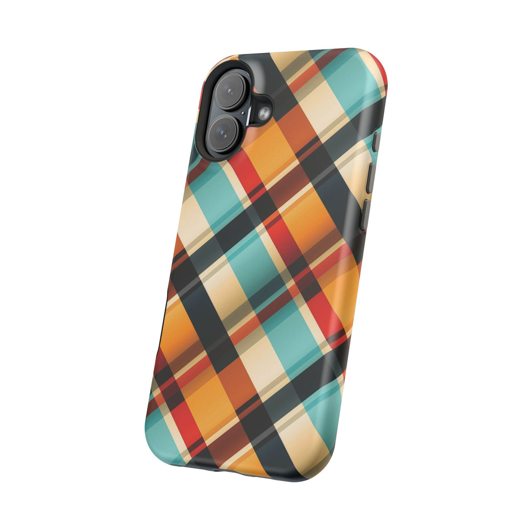 Checkered Plaid Magsafe Gift for Her Cute Phone Case for Iphone, | iPhone 16 | iPhone 15 Pro Max, Iphone 14 Pro Max, 13 12 11 10 9 8 7 - Studio40ParkLane