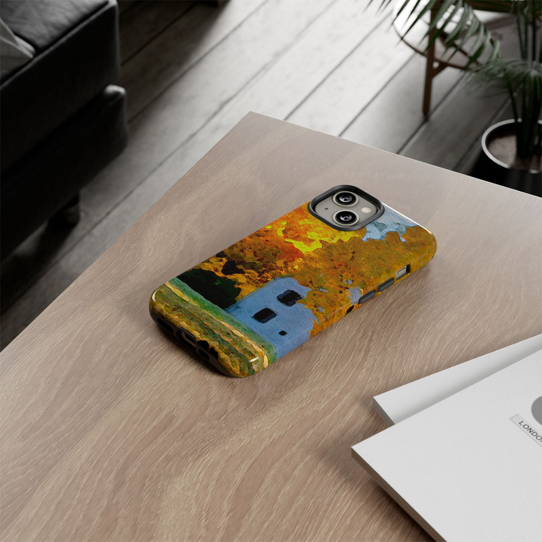 Impact Resistant, Fall Leaves Watercolor, Cute Phone Cases for Samsung S24, S23, S22, S21, IPhone 15 pro Iphone 14 pro Iphone 13 IPhone 12 Iphone 11 - Studio40ParkLane
