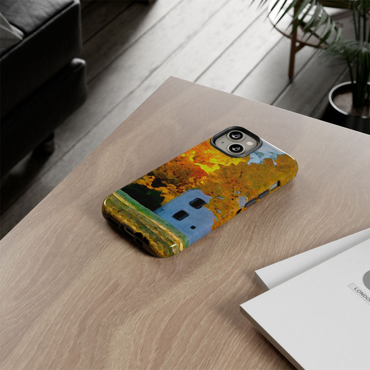 Impact Resistant, Fall Leaves Watercolor, Cute Phone Cases for Samsung S24, S23, S22, S21, IPhone 15 pro Iphone 14 pro Iphone 13 IPhone 12 Iphone 11 - Studio40ParkLane