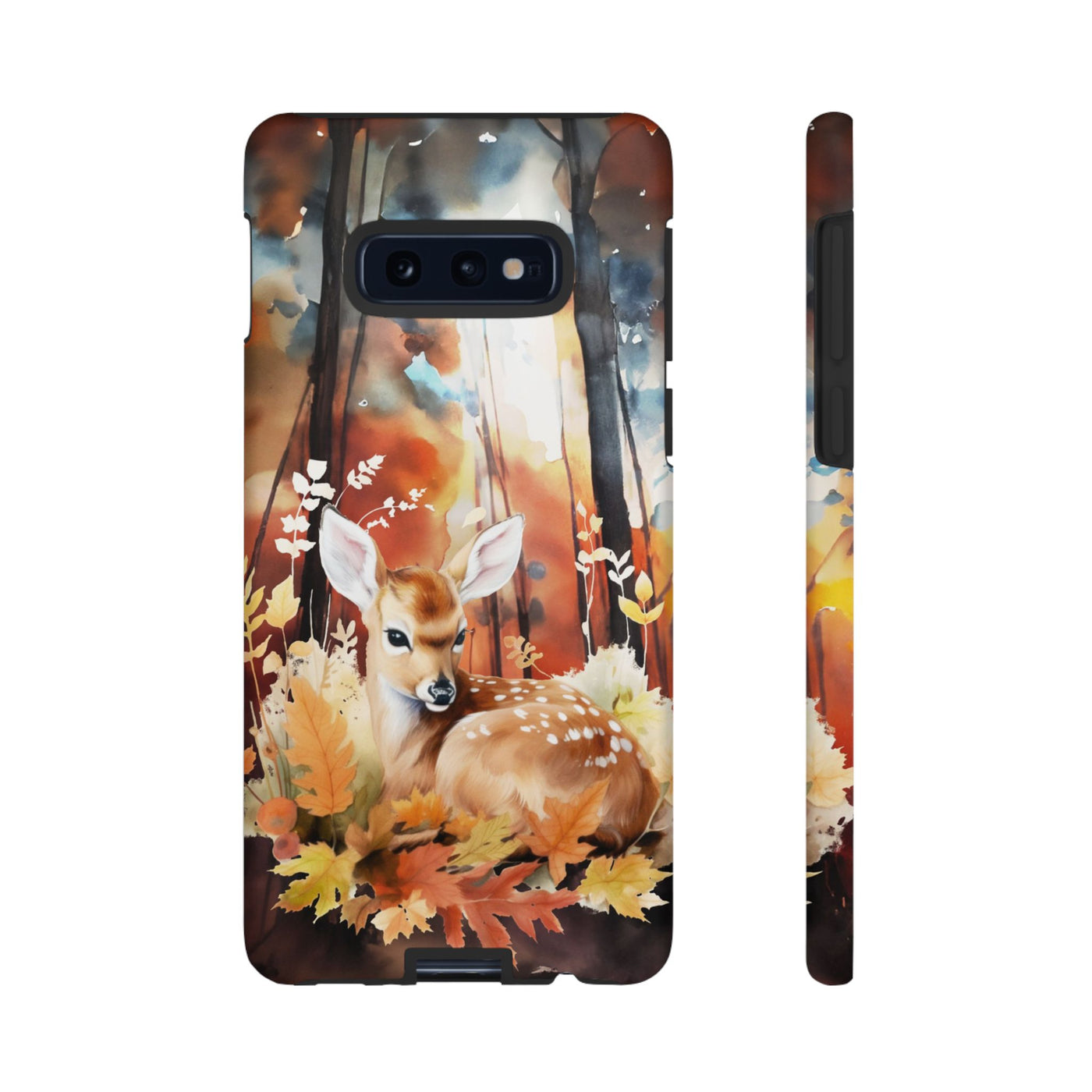 Autumn Fall Deer Forest Gift for Her Cute Phone Case for, Samsung Galaxy S24, S23, S22, S21, IPhone 16 Case | Iphone 15, Iphone 14, IPhone 13 Case