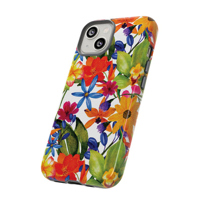 Premium Tough Spring Flowers Cute Phone Cases for Samsung S24, S23, S22, S21, S20, Plus and Ultra, Iphone 16 Pro Max,15, 14, 13, 12, 11, 10 - Studio40ParkLane
