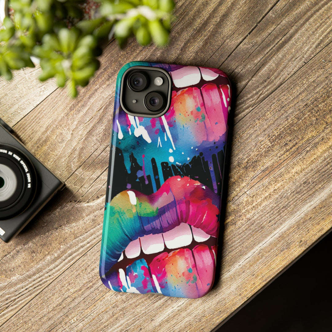 Cute IPhone Case | iPhone 15 Case | iPhone 15 Pro Max Case, Iphone 14 Case, Iphone 14 Pro Max Case IPhone Case for Art Lovers, Lips Smile - Studio40ParkLane