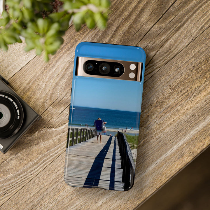 Cute Samsung Case | Cool Iphone Case | Summer Beach Walk, Samsung S24, S23, S22, S21, IPhone 15 Case | Iphone 14 Case, Iphone 13 Case - Studio40ParkLane