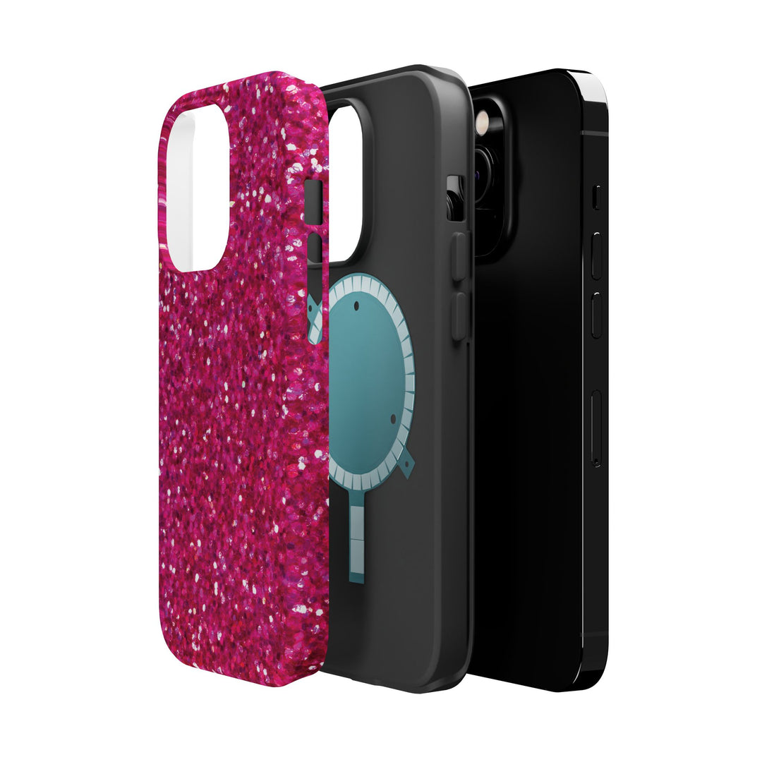 Non Glitter Pink Color Composition Magsafe Cute Phone Case for Iphone Gift for Her, | iPhone 15 Case | iPhone 15 Pro Max Case, Iphone 14, Iphone 14 Pro Max, Iphone 13, Iphone 16 - Studio40ParkLane