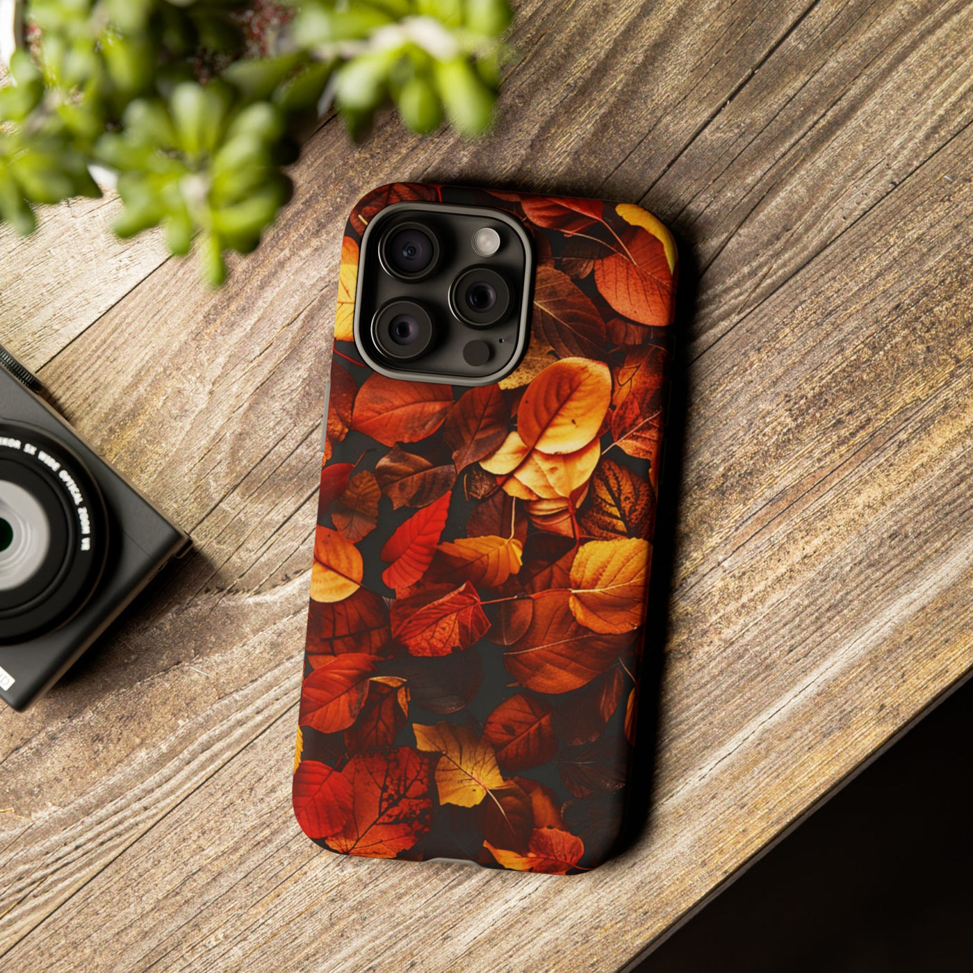 Autumn Fall Leaves Gift for Her Cute Phone Case for, Samsung Galaxy S24, S23, S22, S21, IPhone 16 Case | Iphone 15, Iphone 14, IPhone 13 Case