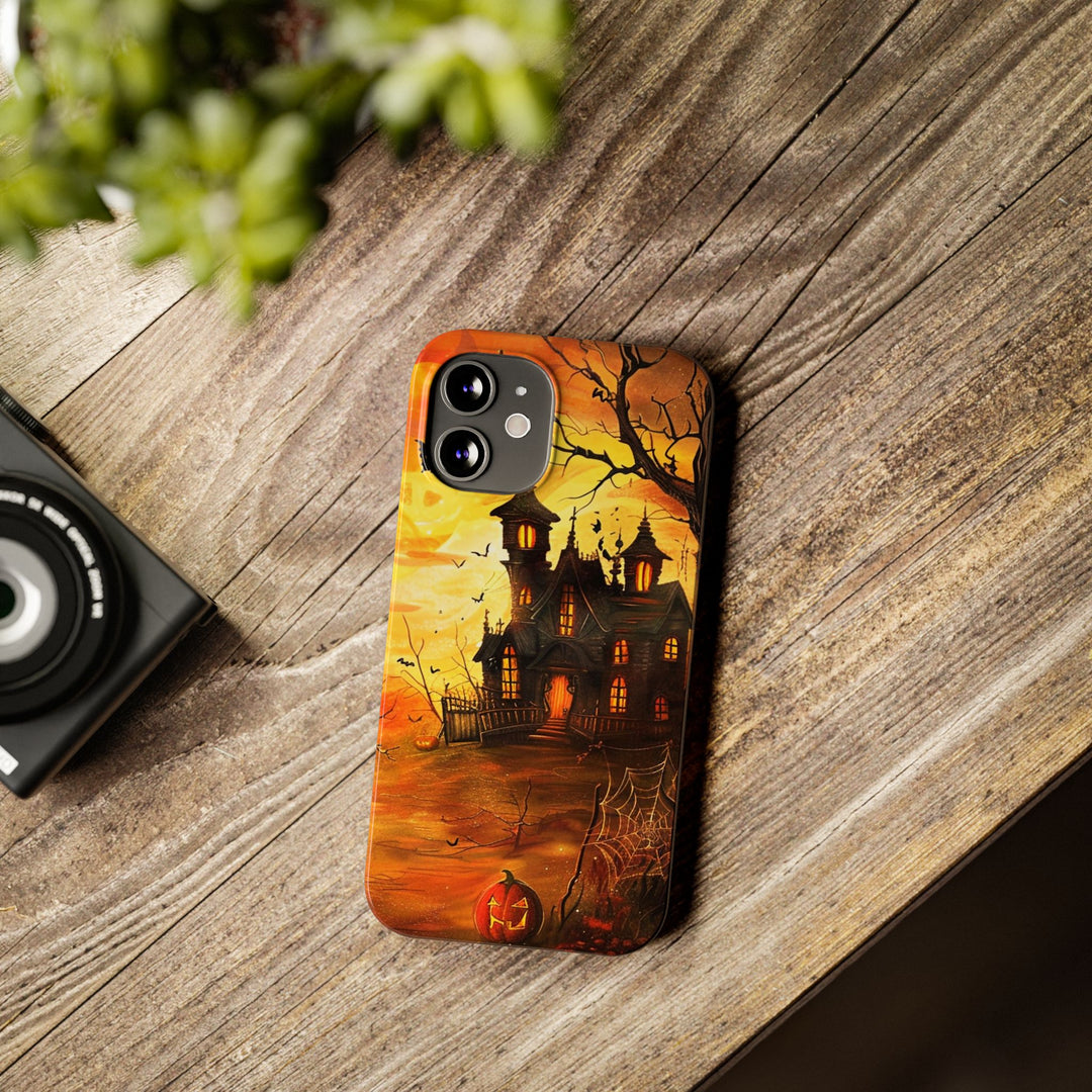 Slim Halloween Spooky Slim Cute Phone Cases for Iphone | iPhone 15 Case | iPhone 15 Pro Max Case, Iphone 14, Iphone 14 Pro Max, Iphone 13 - Studio40ParkLane