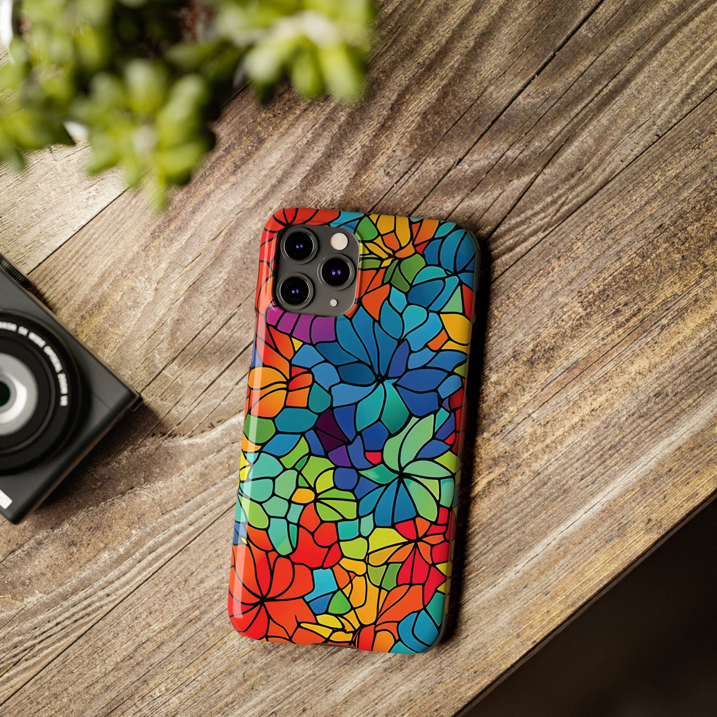 Slim Window Style Mosaic Gift for Her Cute Phone Cases for Iphone 16 Case | iPhone 15 Case | iPhone 15 Pro Max Case, Iphone 14, Iphone 14 Pro Max, Iphone 13