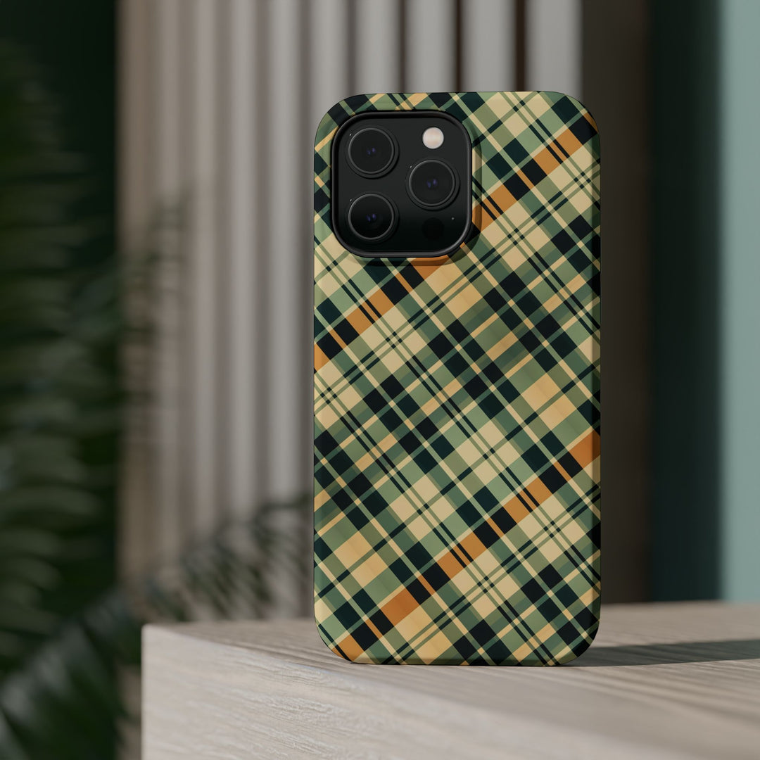 Checkered Plaid Magsafe Gift for Her Cute Phone Case for Iphone, | iPhone 16 | iPhone 15 Pro Max, Iphone 14 Pro Max, 13 12 11 10 9 8 7 - Studio40ParkLane