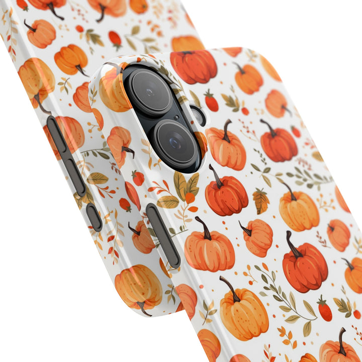 Slim Fall Autumn Pumpkins Gift for Her Cute Phone Cases for Iphone 16 | iPhone 15 Case | iPhone 15 Pro Max Case, Iphone 14, Iphone 14 Pro Max, Iphone 13, Slim - Studio40ParkLane