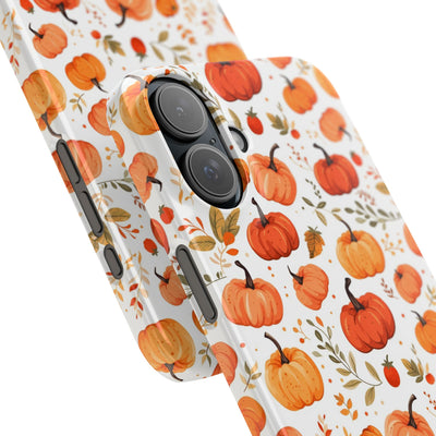 Slim Fall Autumn Pumpkins Gift for Her Cute Phone Cases for Iphone 16 | iPhone 15 Case | iPhone 15 Pro Max Case, Iphone 14, Iphone 14 Pro Max, Iphone 13, Slim