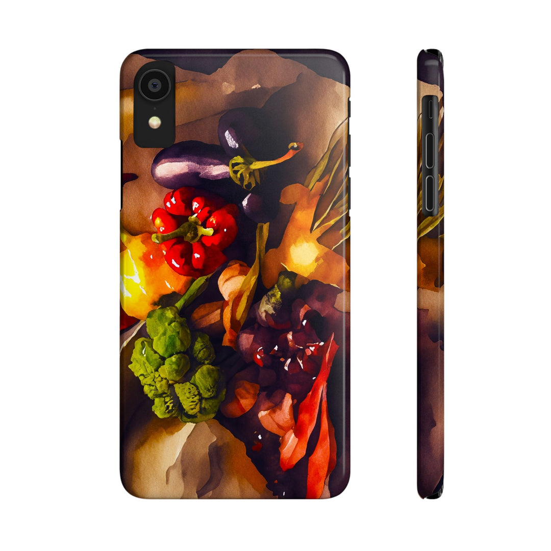 Slim Fall Farm Vegetables Cute Phone Cases for Iphone | iPhone 15 Case | iPhone 15 Pro Max Case, Iphone 14, Iphone 14 Pro Max, Iphone 13 - Studio40ParkLane