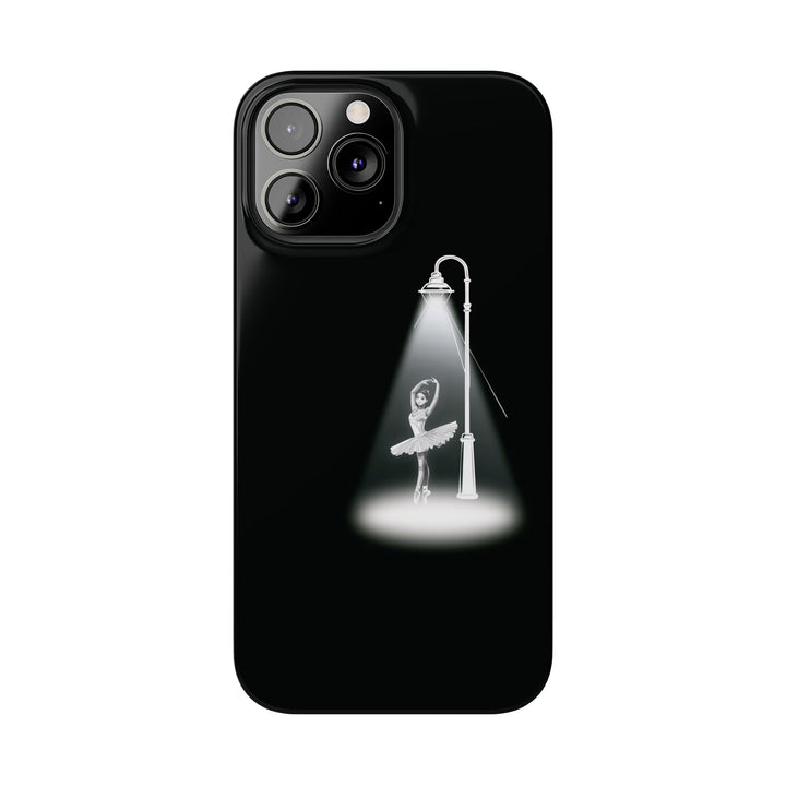 Slim Ballet Dancer Spotlight Gift for Her Cute Phone Cases for Iphone 16 Pro Max | iPhone 15 Case | iPhone 15 Pro Max Case, Iphone 14, 13, 12, 11, 10, 8, 7 - Studio40ParkLane