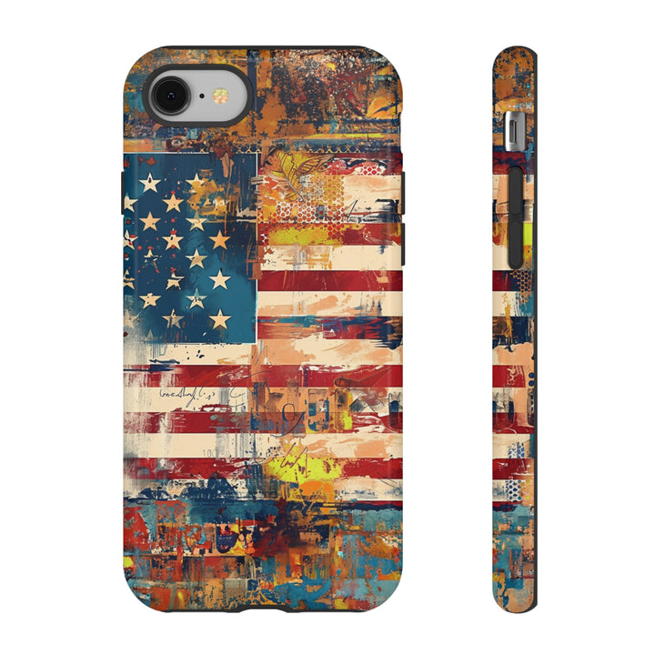 Impact Resistant, American Flag, Cute Phone Cases for Samsung S24, S23, S22, S21, IPhone 15 pro Iphone 14 pro Iphone 13 IPhone 12 Iphone 11 - Studio40ParkLane