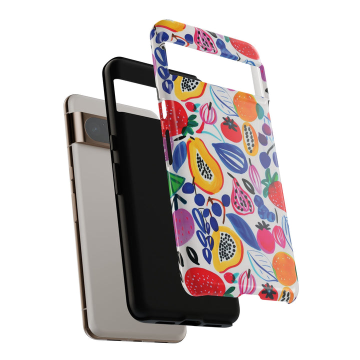 Premium Tough Summer Fruit Collage Gift for Her Cute Phone Cases for Samsung and Iphone, 16, 15, 14, S24, S23, S22, S21, S20, Plus, Ultra, Pro - Studio40ParkLane