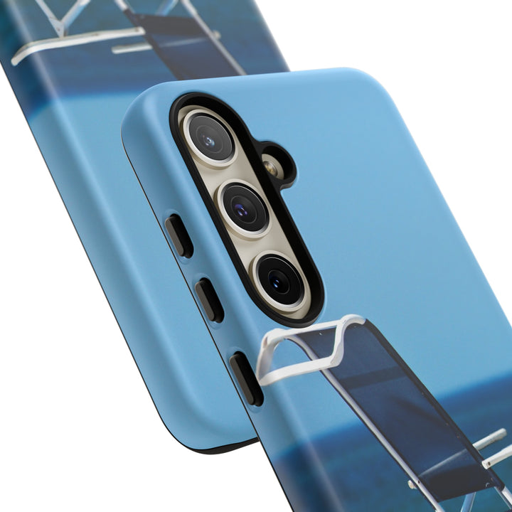 Cute Samsung Case | Cool Iphone Case | Summer Blue Beach Chair, Samsung S24, S23, S22, S21, IPhone 15 Case | Iphone 14 Case, Iphone 13 Case - Studio40ParkLane
