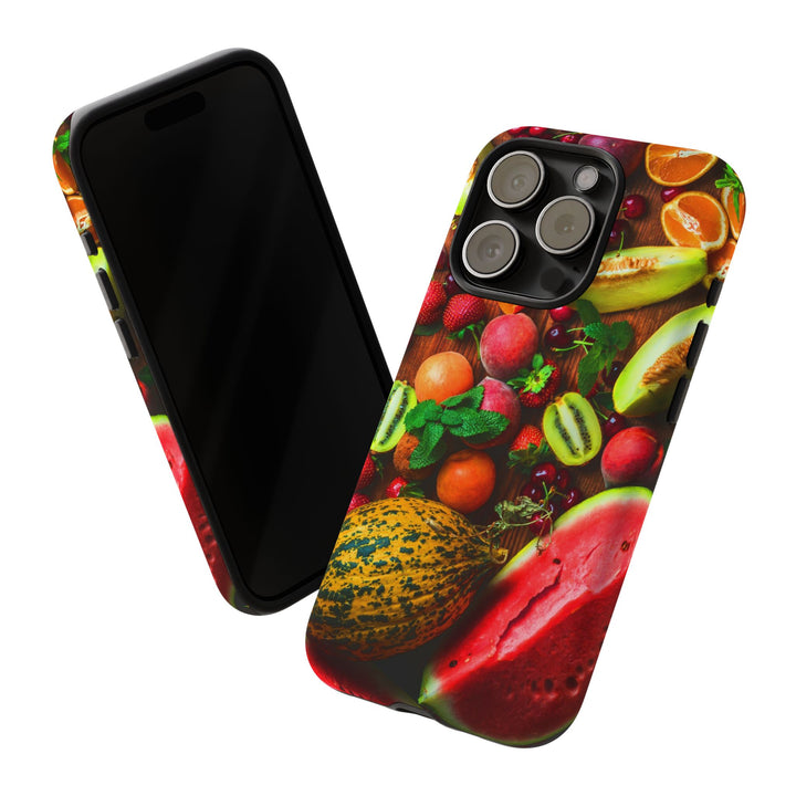 Fall Fruit Collage Cute Phone Case for, Samsung Galaxy S24, S23, S22, S21, IPhone 16 Case | Iphone 15, Iphone 14, IPhone 13 Case Mom Dad Gift - Studio40ParkLane