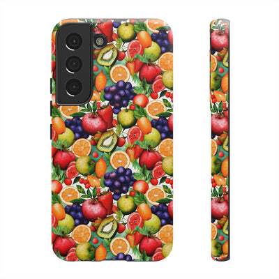 Impact Resistant, Fall Fruit, Cute Phone Cases for Samsung S24, S23, S22, S21, IPhone 15 pro Iphone 14 pro Iphone 13 IPhone 12 Iphone 11