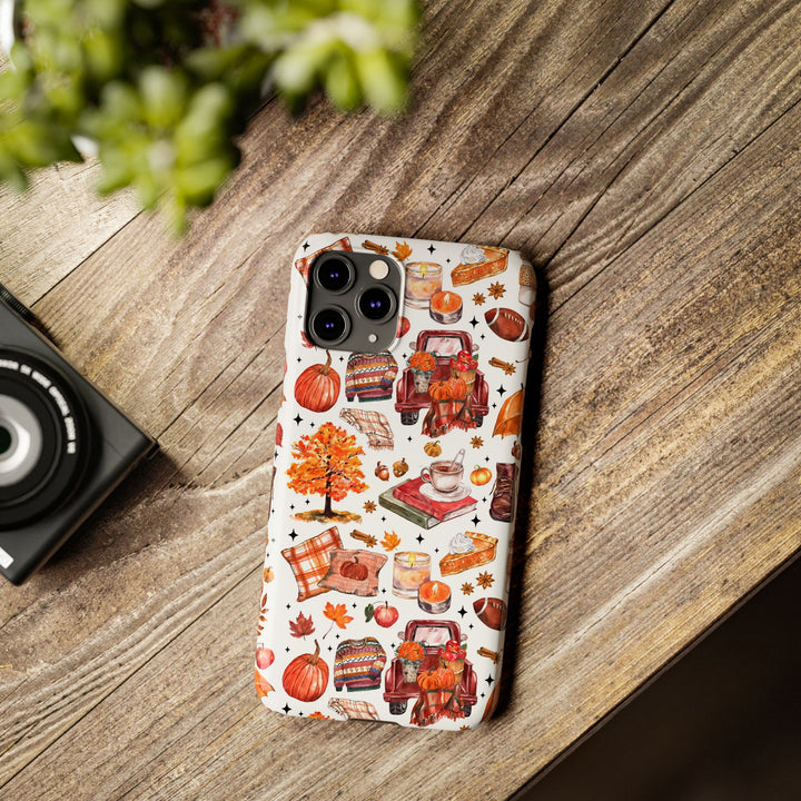 Slim Cute Fall Phone Cases Gift for Her Coquette Collage for Iphone 16 | iPhone 15 Case | iPhone 15 Pro Max Case, Iphone 14 Case, Iphone 13, Slim - Studio40ParkLane