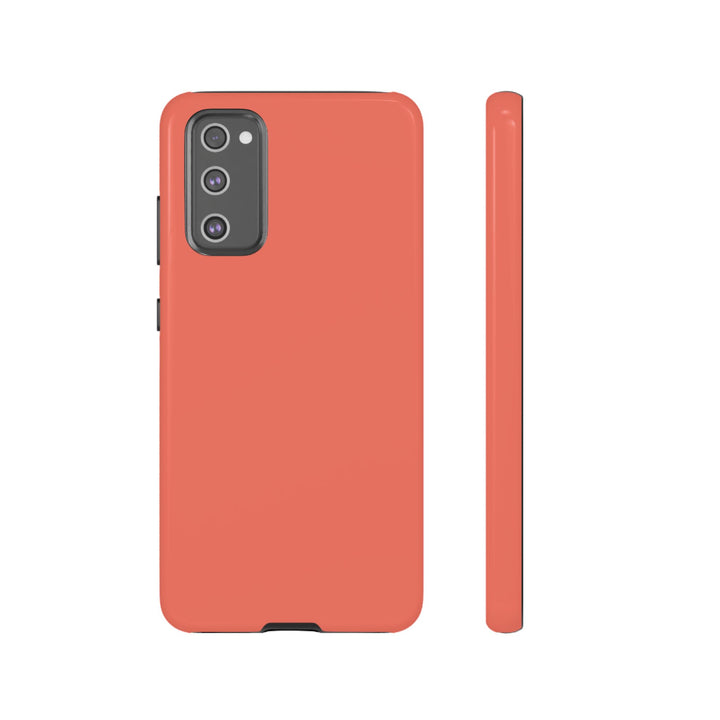 Premium Tough Coral Pink Orange Gift for Her Cute Phone Cases for Samsung S25 S24, S23, S22, S21, Iphone, 16, 15, 14, 13 Pro Max Ultra - Studio40ParkLane