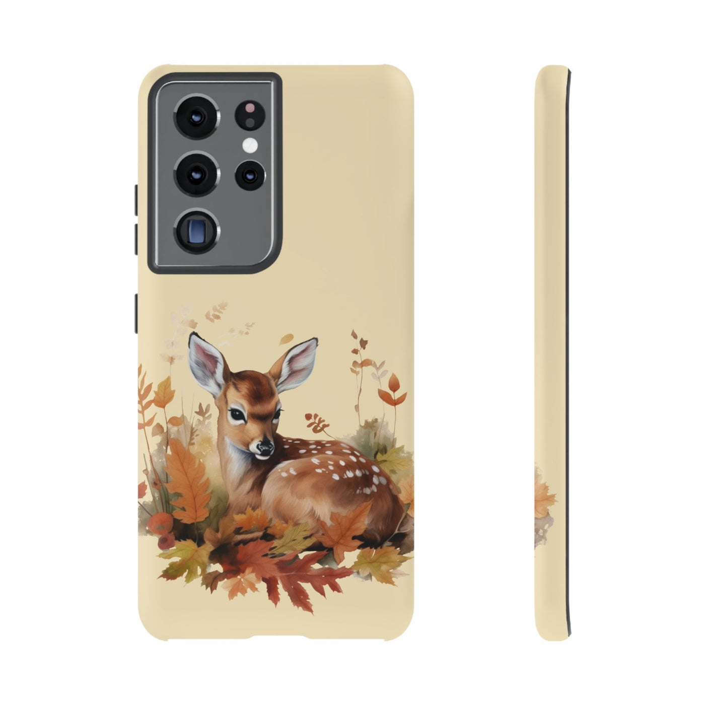 Autumn Fall Deer Gift for Her Cute Phone Case for, Samsung Galaxy S24, S23, S22, S21, IPhone 16 Case | Iphone 15, Iphone 14, IPhone 13 Case