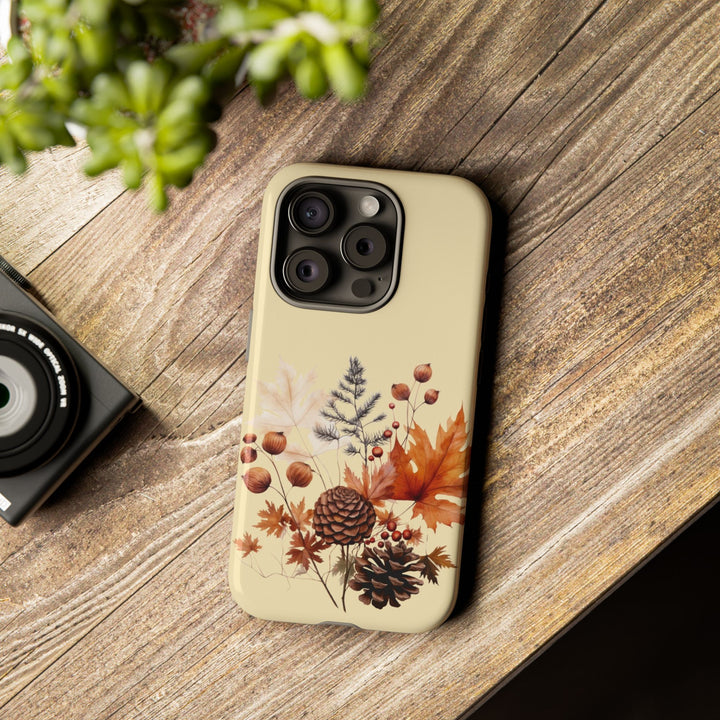 Fall Leaves Foliage Cute Phone Case for, Samsung Galaxy S24, S23, S22, S21, IPhone 16 Case | Iphone 15, Iphone 14, IPhone 13 Case Mom Dad Gift - Studio40ParkLane