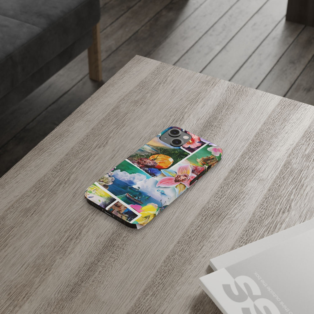 Slim Travel Coquette Collage Cute Phone Cases for Iphone | iPhone 15 Case | iPhone 15 Pro Max Case, Iphone 14, Iphone 14 Pro Max, Iphone 13 - Studio40ParkLane