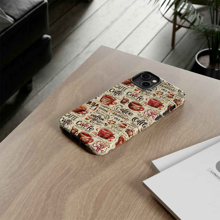 Cute IPhone Case | Paris Coffee Cup, iPhone 15 Case | iPhone 15 Pro Case, Iphone 14 Case, Iphone 14 Pro Max Case, Protective Iphone Case - Studio40ParkLane