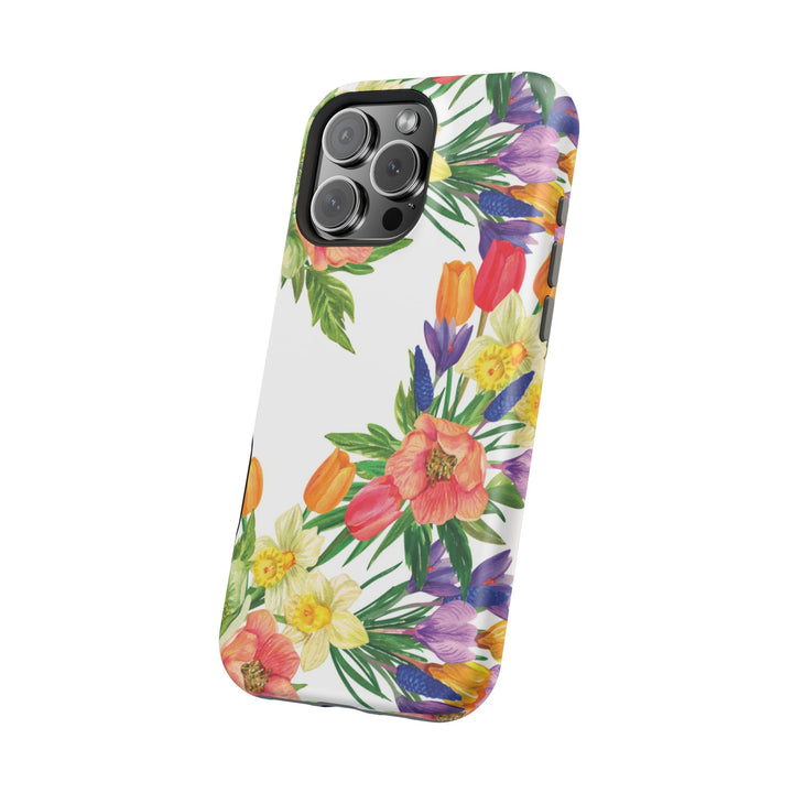 Spring Flowers Magsafe Cute Phone Case for Iphone Gift for Her, iPhone 16 Case iPhone 15 Pro Max Case, Iphone 14, Iphone 14 Pro Max, 13, 12 - Studio40ParkLane