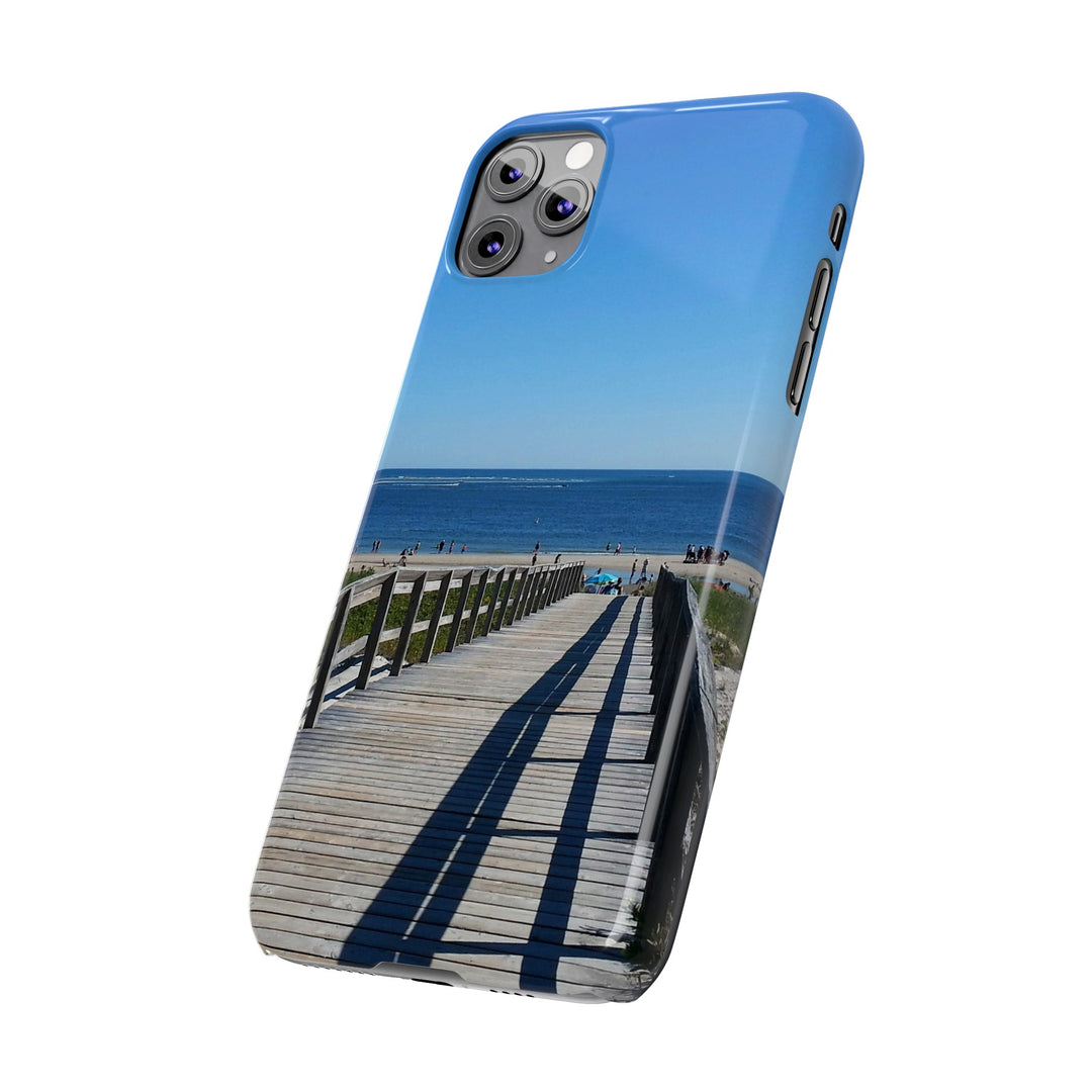 Slim Cute Phone Cases for Iphone - | iPhone 15 Case | iPhone 15 Pro Max Case, Iphone 14 Case, Iphone 14 Pro Max, Iphone 13, Summer Beach Walk - Studio40ParkLane