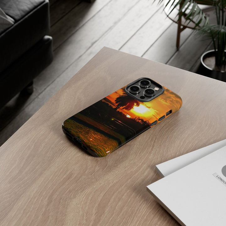 Cute Samsung Case | Cool Iphone Case | Summer Jamaica Pool Sunset, Samsung S24, S23, S22, S21, IPhone 15 Case | Iphone 14 Case, Iphone 13 Case - Studio40ParkLane