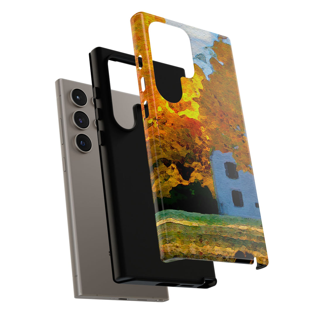 Impact Resistant, Fall Leaves Watercolor, Cute Phone Cases for Samsung S24, S23, S22, S21, IPhone 15 pro Iphone 14 pro Iphone 13 IPhone 12 Iphone 11 - Studio40ParkLane