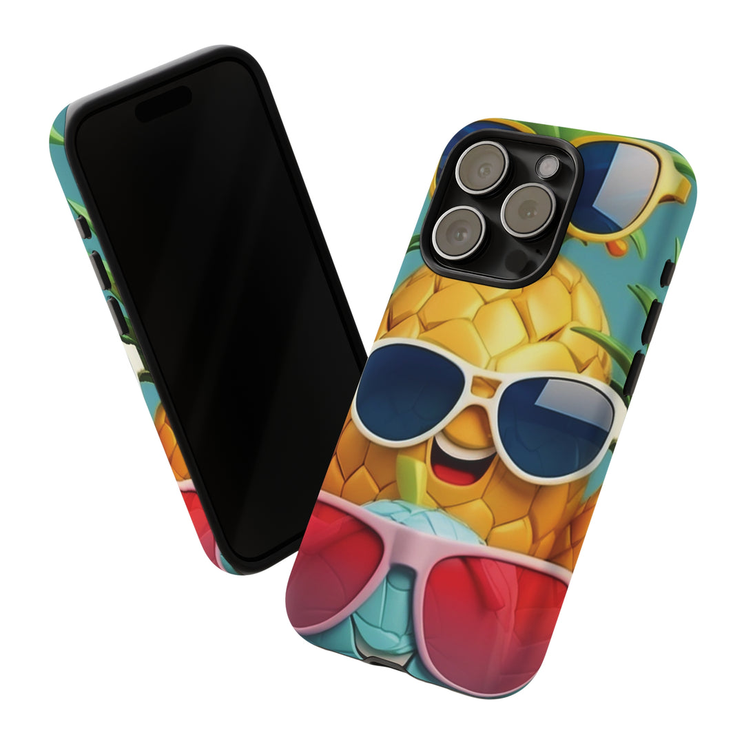 Cute IPhone Case | Summer Pineapple Fruit, iPhone 15 Case | iPhone 15 Pro Case, Iphone 14 Case, Iphone 14 Pro Max Case, Protective Iphone Case - Studio40ParkLane
