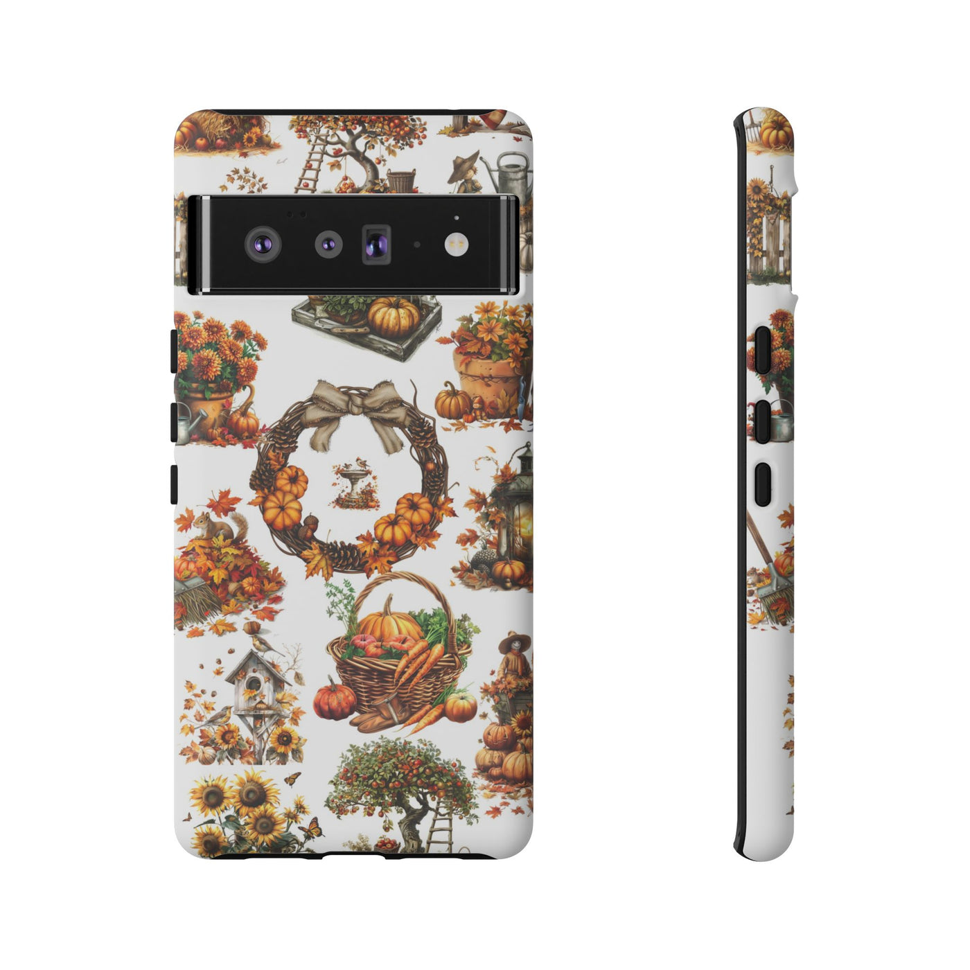 Impact Resistant, Fall Leaves Collage, Cute Phone Cases for Samsung S24, S23, S22, S21, IPhone 15 pro Iphone 14 pro Iphone 13 IPhone 12 Iphone 11