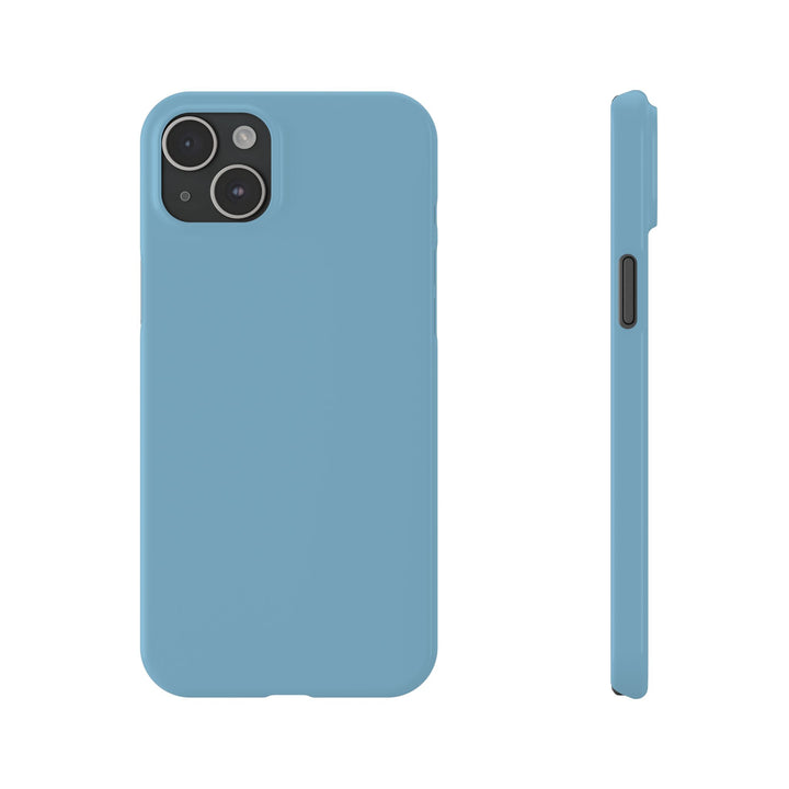 Slim Light Baby Blue Gift for Her Aesthetic Cute Phone Case for Iphone 16 - | iPhone 15 Pro Max Case | iPhone 14 Case 13 12 11 10 9 8 7 - Studio40ParkLane
