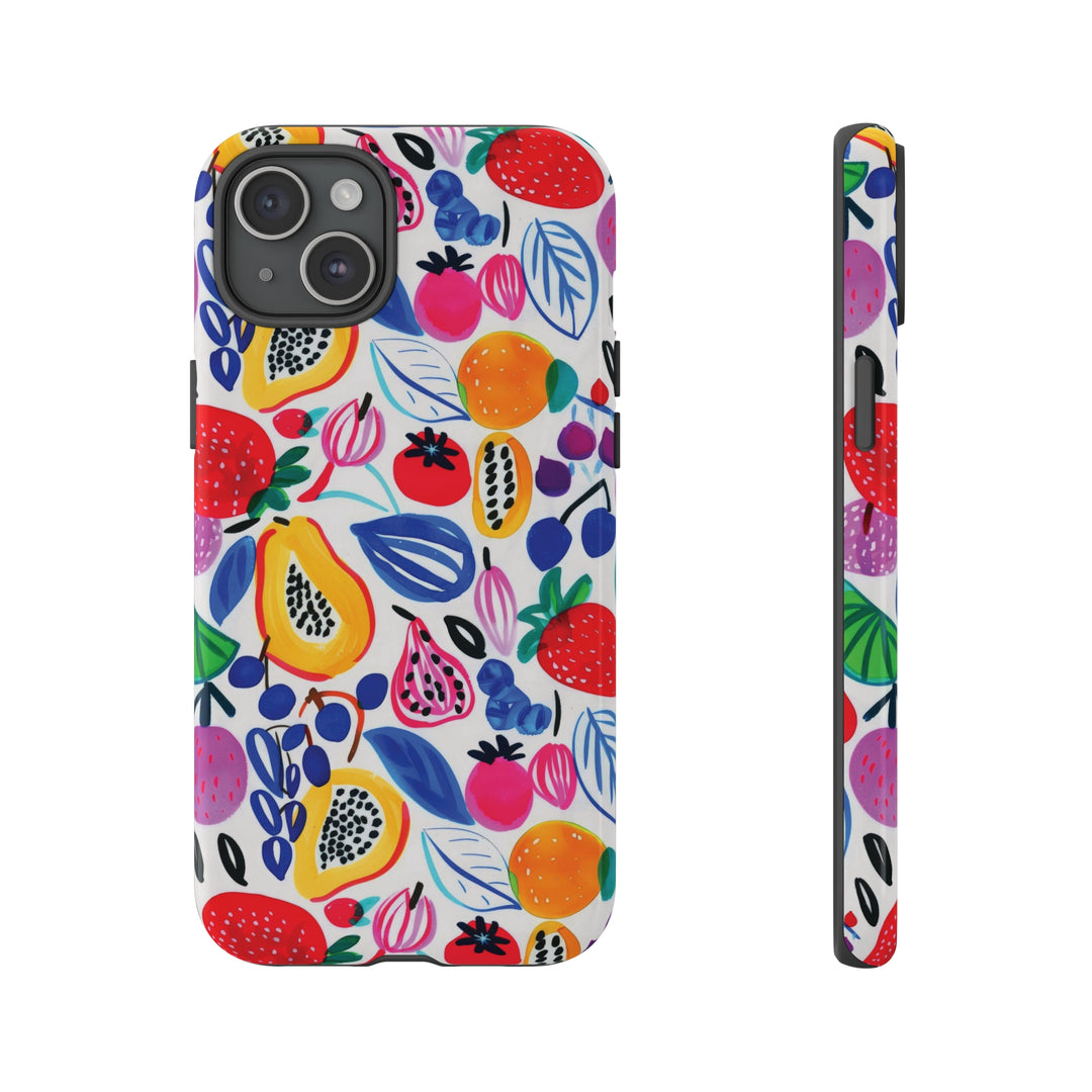 Cute IPhone Case | Summer Fruits Cocktail, iPhone 15 Case | iPhone 15 Pro Case, Iphone 14 Case, Iphone 14 Pro Max Case, Protective Iphone Case - Studio40ParkLane