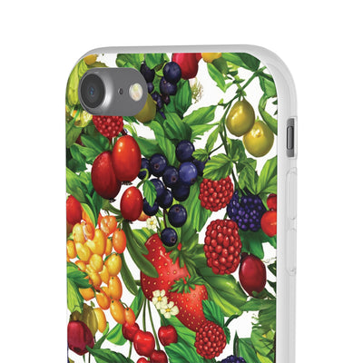 Cute Flexi Phone Cases, For Samsung Galaxy and Iphone, Summer Mixed Fruit, Galaxy S23 Phone Case, Samsung S22 Case, Samsung S21, Iphone 15, Iphone 14, Iphone 13